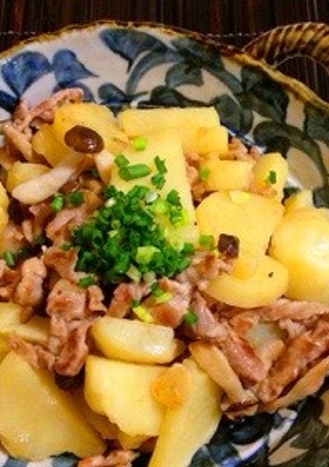 豚肉とジャガイモ☆ネギ塩レモンだれ-レシピのメイン写真