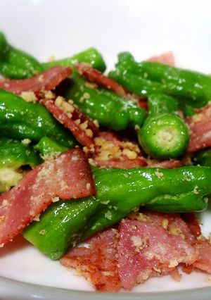 ししとうとベーコンの炒め物-レシピのメイン写真
