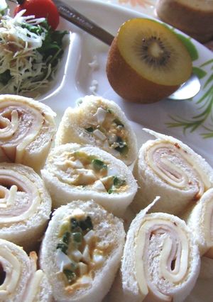 朝食に★作り置きロールサンドＰＡＲＴⅡ-レシピのメイン写真