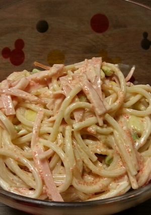 めんたいアボカドパスタさらだ-レシピのメイン写真
