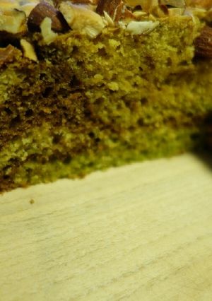全粒粉で！ココアと抹茶のマーブルケーキ-レシピのメイン写真