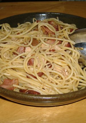 大葉にんにく醤油とツナのパスタ-レシピのメイン写真
