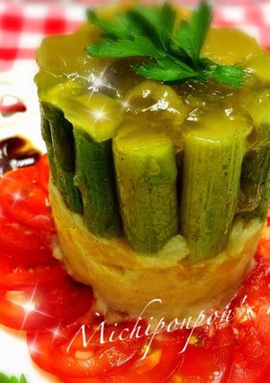 おもてなし アスパラ ポテトサラダ-レシピのメイン写真