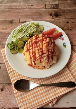 炊飯器で簡単★オムライス-レシピのメイン写真