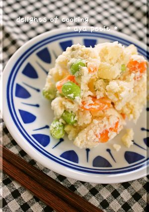 ☆　おからを入れたポテトサラダ　☆-レシピのメイン写真