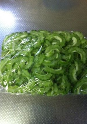 ゴーヤの冷凍保存-レシピのメイン写真
