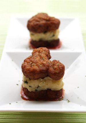 大葉にんにく醤油マッシュポテトサンド-レシピのメイン写真