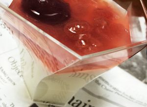 デラウェアとヨーグルトの二層ゼリー-レシピのメイン写真