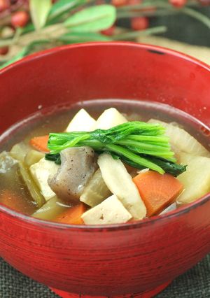 山椒風味のけんちん汁-レシピのメイン写真