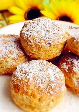 バナナとチーズ風味のスコーン-レシピのメイン写真