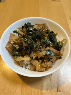 しょうが焼き丼-レシピのメイン写真