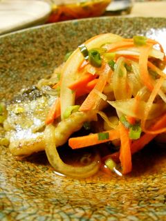 揚げ焼きでサンマの南蛮漬け-レシピのメイン写真