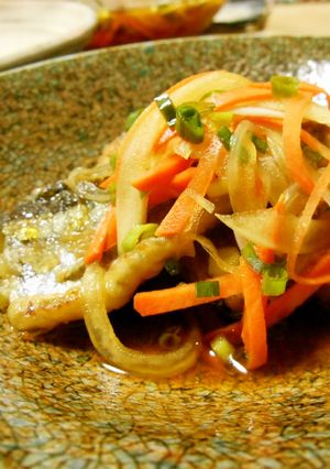 揚げ焼きでサンマの南蛮漬け-レシピのメイン写真