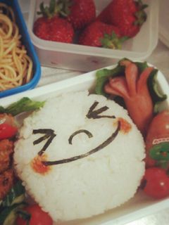 簡単!LINEムーン弁当-レシピのメイン写真