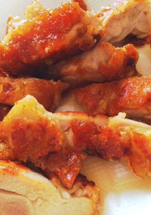 唐揚げ粉でチキンステーキ-レシピのメイン写真