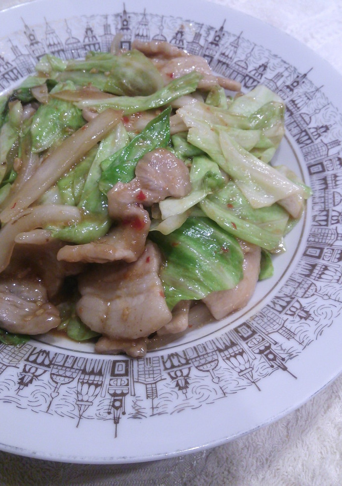 あるもので簡単！回鍋肉!!-レシピのメイン写真