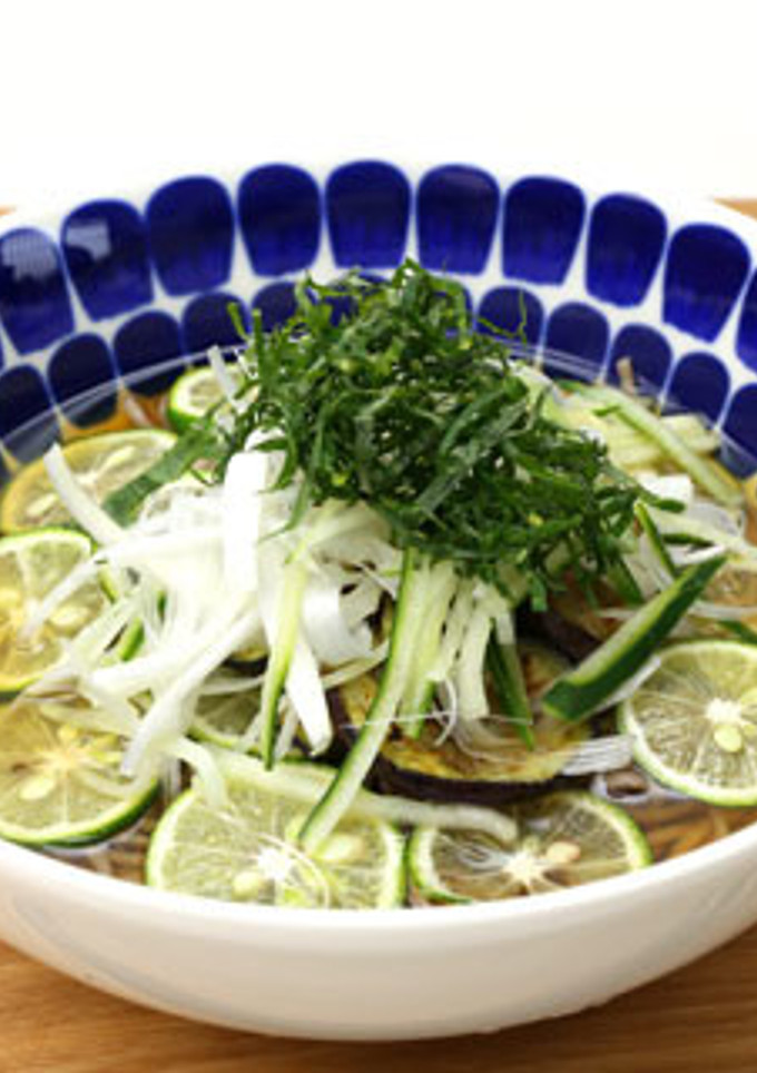 冷た～い！すだち蕎麦-レシピのメイン写真