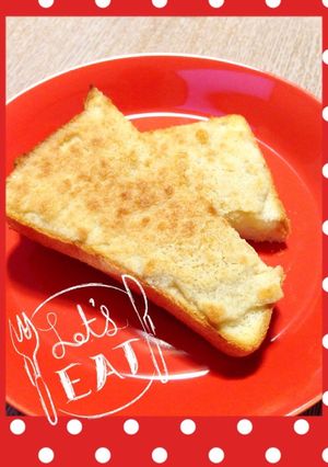 プチマクロ♡メロンパン風トースト-レシピのメイン写真