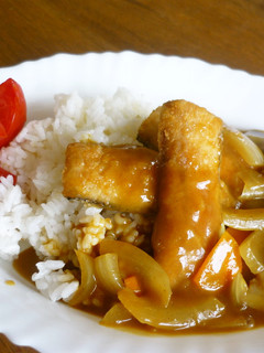 サンマ竜田のカレー-レシピのメイン写真