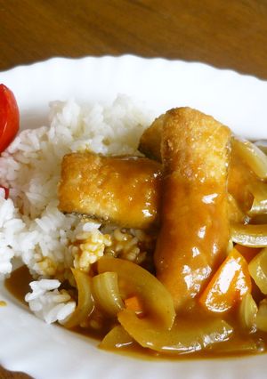 サンマ竜田のカレー-レシピのメイン写真