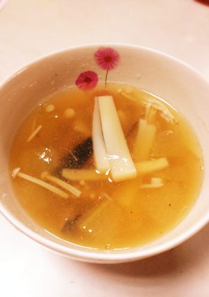 和風サッパリ♡冬瓜と山芋のスープ-レシピのメイン写真