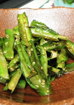 しかくまめのポン酢炒め-レシピのメイン写真