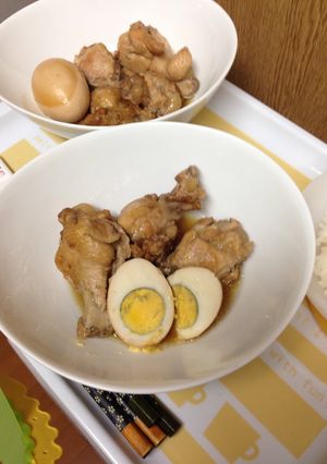 圧力鍋にお任せ!鶏と卵のさっぱり煮-レシピのメイン写真