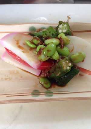 夏野菜とかまぼこの簡単サラダ-レシピのメイン写真