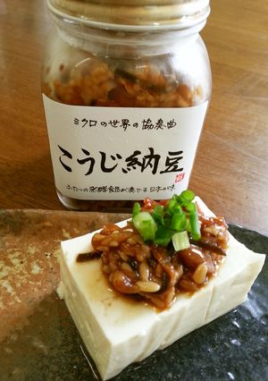 のせるだけ★超簡単こうじ納豆やっこ-レシピのメイン写真