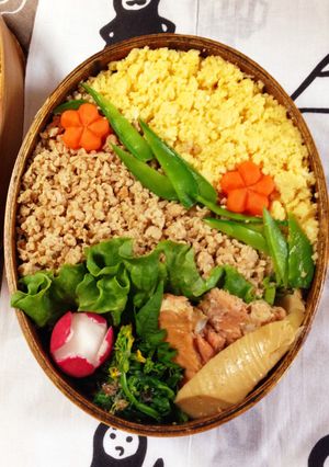 ☆おから入りしっとり鶏そぼろ☆お弁当にも-レシピのメイン写真