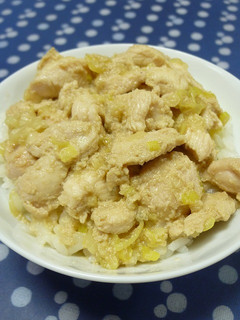 ご飯がすすむ!鶏ネギ丼-レシピのメイン写真