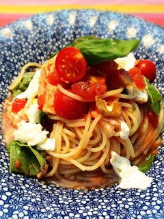 トマトの冷製パスタ-レシピのメイン写真
