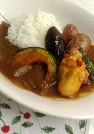 三陸ほやと夏野菜のカレー-レシピのメイン写真