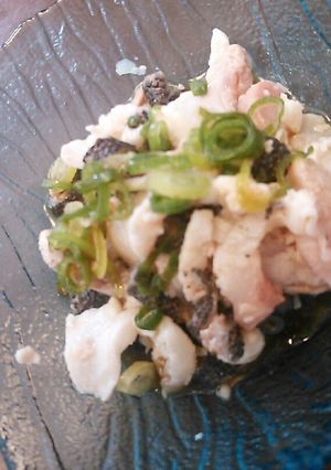黒石鯛の皮の湯引き-レシピのメイン写真