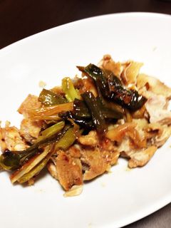 ネギの旨味と!鶏むね塩焼き-レシピのメイン写真
