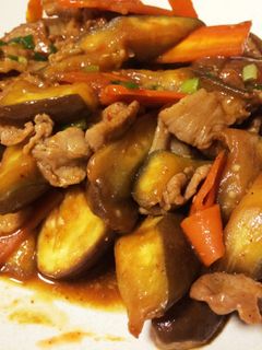 なすと豚肉のピリ辛味噌炒め-レシピのメイン写真