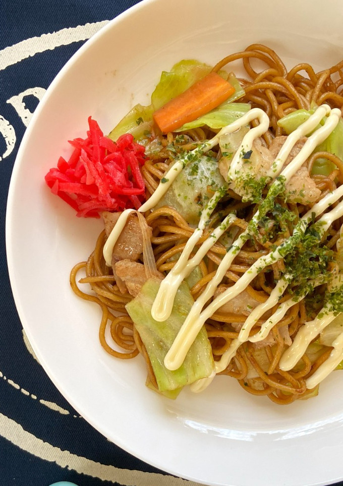 裏面完全無視　屋台のやきそば　麺が違う！-レシピのメイン写真