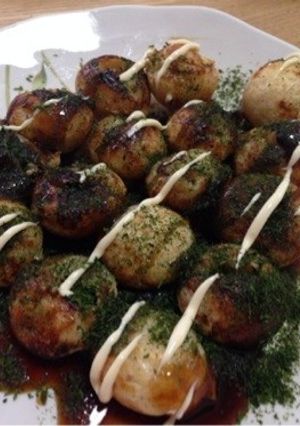 外カリ中とろタコ焼き！小麦粉から作ろう！-レシピのメイン写真