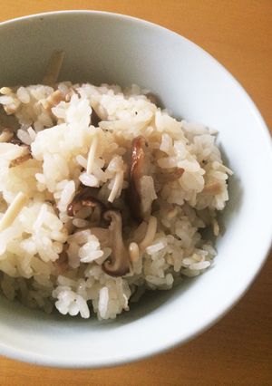 秋先取り♡キノコご飯-レシピのメイン写真