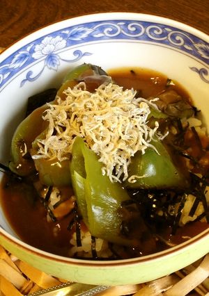京の炙り唐辛子カリーじゃこ丼-レシピのメイン写真