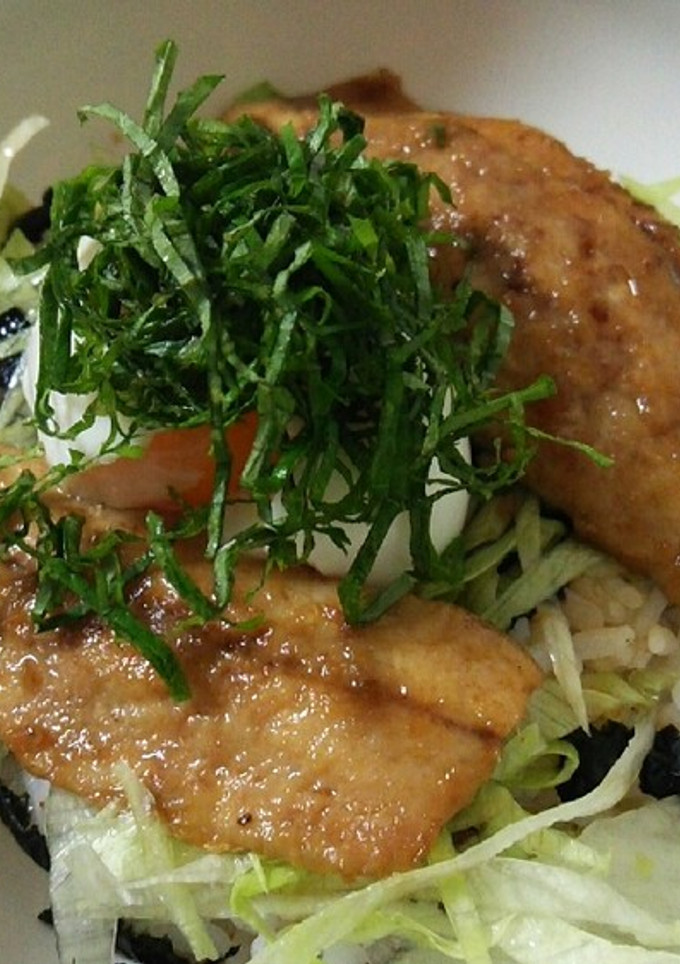 いわしの蒲焼き丼-レシピのメイン写真