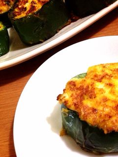 お弁当にも☆丸ごとピーマンオムレツ-レシピのメイン写真