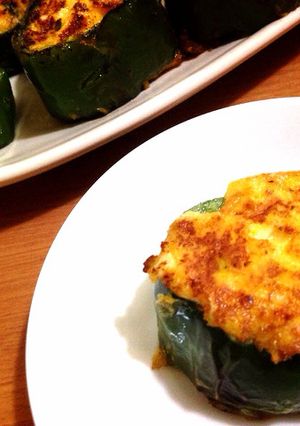 お弁当にも☆丸ごとピーマンオムレツ-レシピのメイン写真