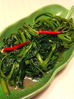 空心菜炒め-レシピのメイン写真