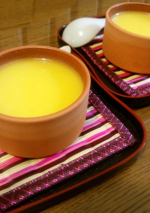 簡単・紅茶パンナコッタ♡オレンジソース-レシピのメイン写真