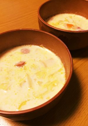 クラムチャウダー(あさりなし)-レシピのメイン写真