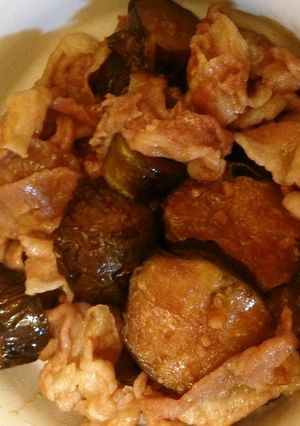 なすとしゃぶしゃぶ肉のしぐれ煮-レシピのメイン写真