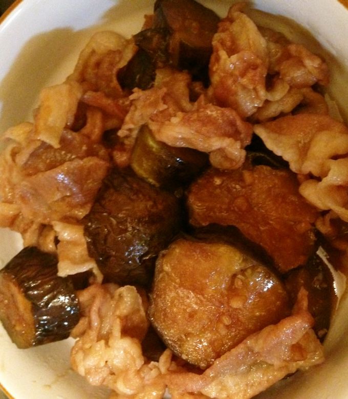 なすとしゃぶしゃぶ肉のしぐれ煮-レシピのメイン写真