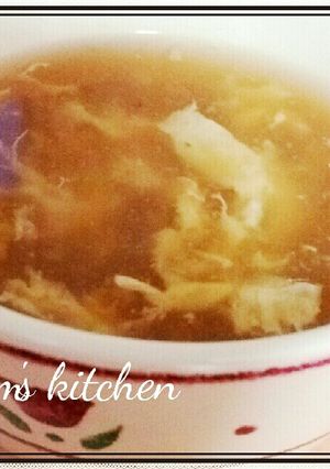 卵とトウモロコシの中華スープ-レシピのメイン写真
