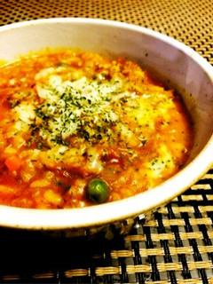 【15分】とろとろチーズのカレーリゾット-レシピのメイン写真